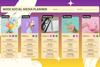 design a hyperlinked planner and hyperlinked productivity