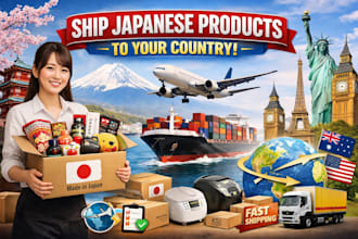 source and ship japanese products