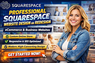 squarespace redesign, squarespace design, online store