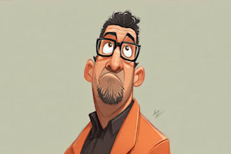 draw a cartoon character