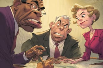create political and editorial cartoons