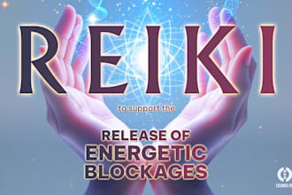 send reiki to support the release of energetic blockages