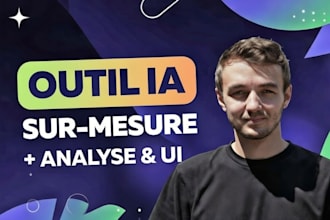 develop your custom ai tool for data analysis or chatbot