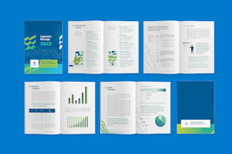 design stunning annual report for your company