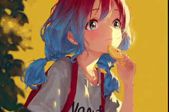 make a anime character