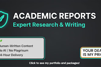 do creative writing, case study, articles, university reports, content writing