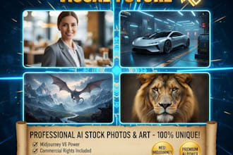 create stunning custom ai art and realistic stock photos
