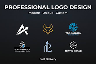 design a modern logo for your busines