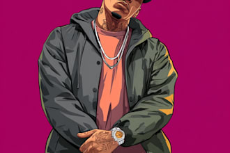 draw your photo to cartoon portrait