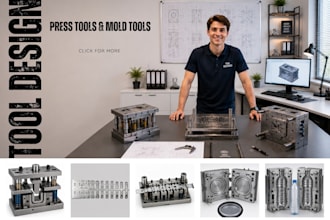 injection mold and stamping tools