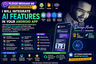 integrate ai features into your android app chatbot, recommendations, automation