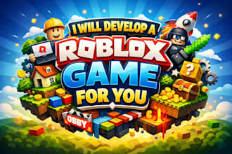 develop a roblox game for you