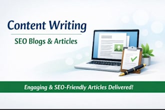write SEO friendly blog posts and articles that sells