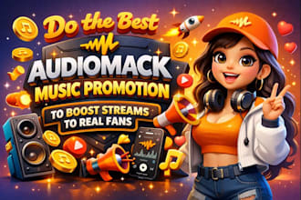 do the best audiomack music promotion to more to boost streams to real fans
