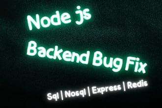 fix node js backend bugs and API issues