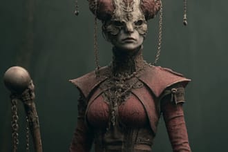 fantasy horror and fantasy horror character