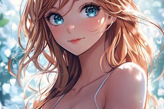 draw a anime character