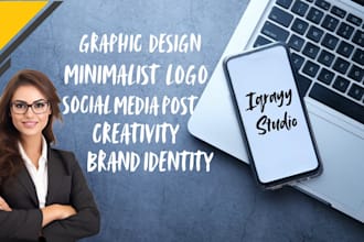 design social media post and branding kit