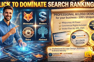 design a unique professional ai logo for your business