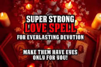 cast a love spell with powerful white magic