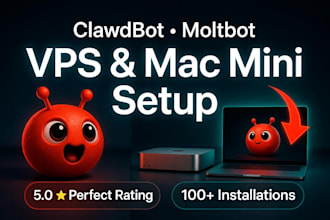 install setup openclaw clawdbot moltbot on vps or mac mini