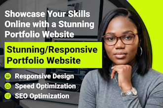 create portfolio website with wordpress resume website