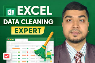 clean, format, merge, split excel data
