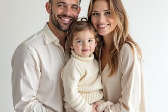 do a wonderful family portrait