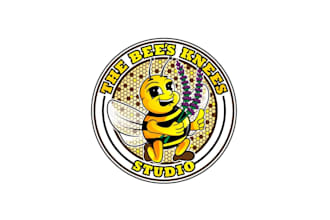 create awesome and gorgeous bee logo design