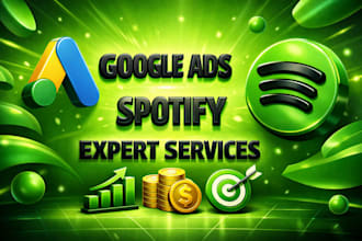 create google ads campaign to promote spotify music promotion