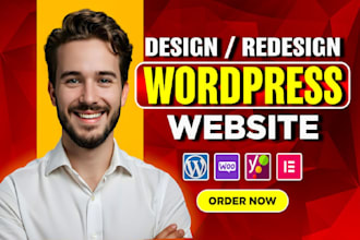design build develop and redesign a full website for you