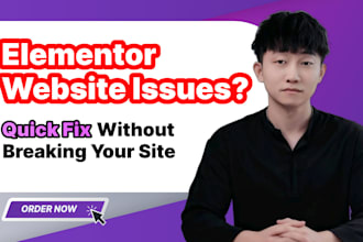 fix elementor layout, responsive, or design issues in wordpress