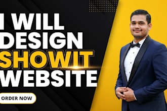 design and develop your showit website