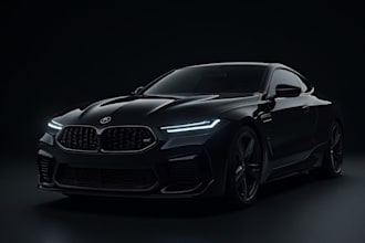design realistic vector portrait of your car or vehicle