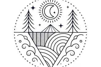 design artistic line art, minimalist tattoo art