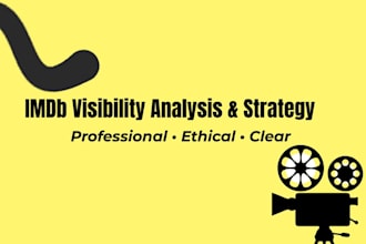 analyse and guide your imdb movie or profile for better visibility