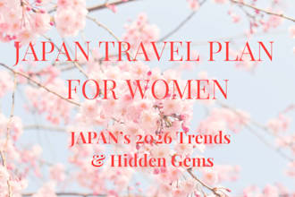 design a trendy japan itinerary for women