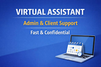 handle email, client communication, and online admin tasks