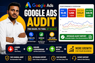 do professional google ads audit and campaign optimization