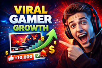 design a unique gaming youtube thumbnail for streaming and videos
