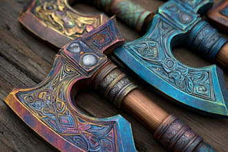 raw your prop or fantasy weapon designs