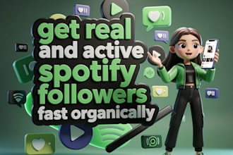 real spotify followers  fast  organic growth