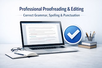 proofread and edit your english text