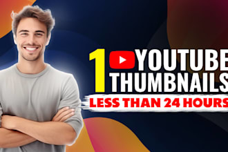 design the best youtube thumbnail