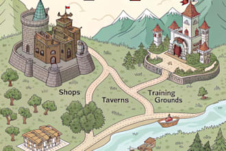 make detailed custom world maps for your fantasy world