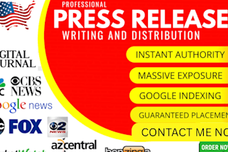 do press release distribution to premium media sites