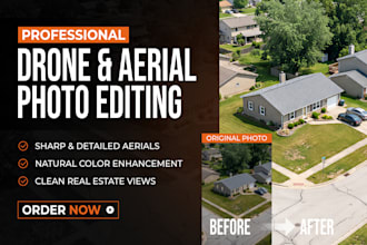 edit and retouch your drone aerial photos