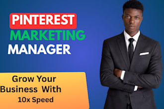 setup and be your pinterest marketing and seo manager