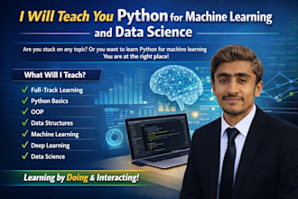 teach you python for machine learning and data science