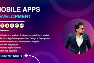 do mobile app development, ios android ai app creation as your flutter developer